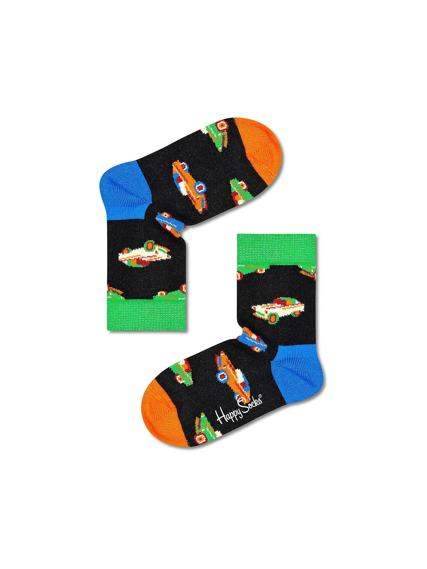 HAPPY SOCKS | Kinder Socken CAR black / multi | 